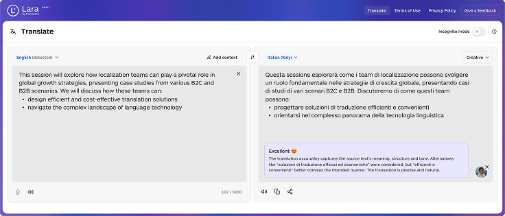 Lara Value Proposition